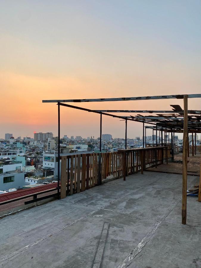 The Gk House Hostel, Ecolliving, Central City, Natural Wooden, Chill View Rooftop, Restaurant And Cocktail Bar Ho Chi Minh-stad Buitenkant foto